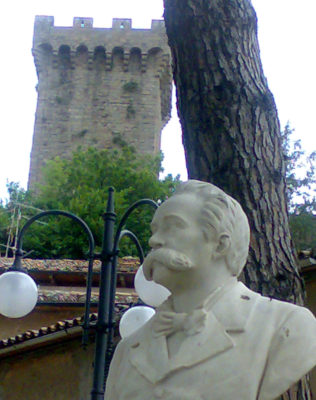 Il busto di Isidoro Maggi nel Parco del Pero copia