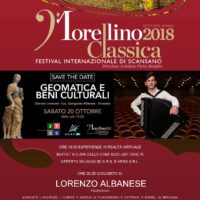 Locandina Geomatica e Morellino Classica Festival 20-10-2018