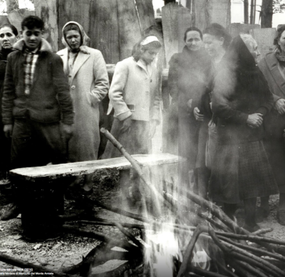 1958 Siele le donne sostenevano la battagla dei minatori