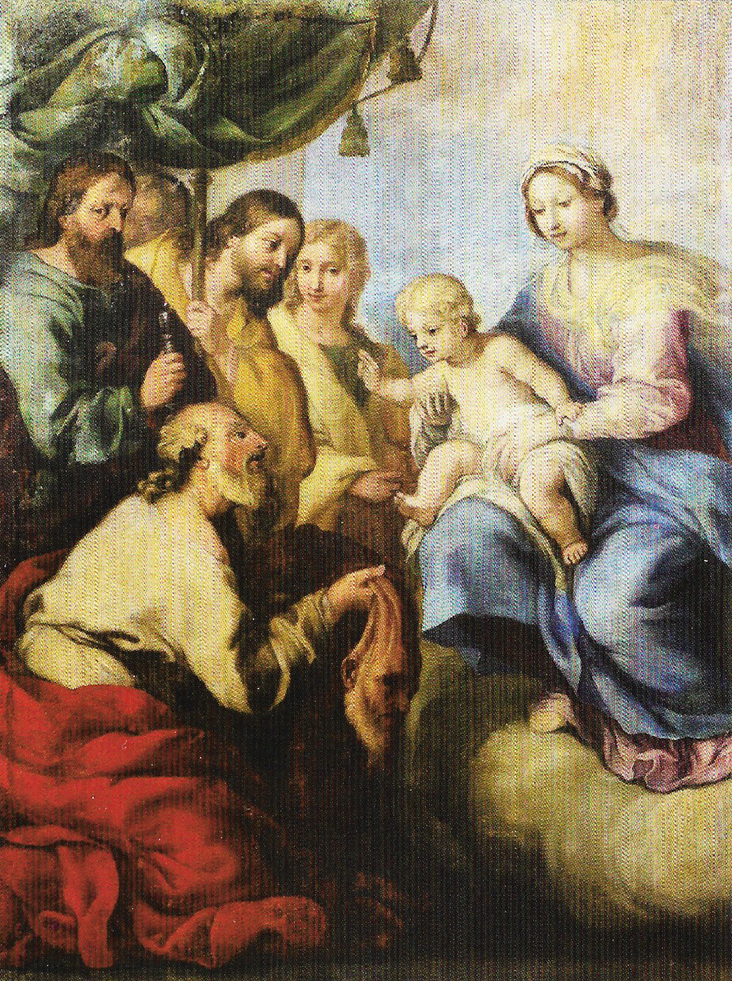 Madonna col bambino e San Bartolomeo