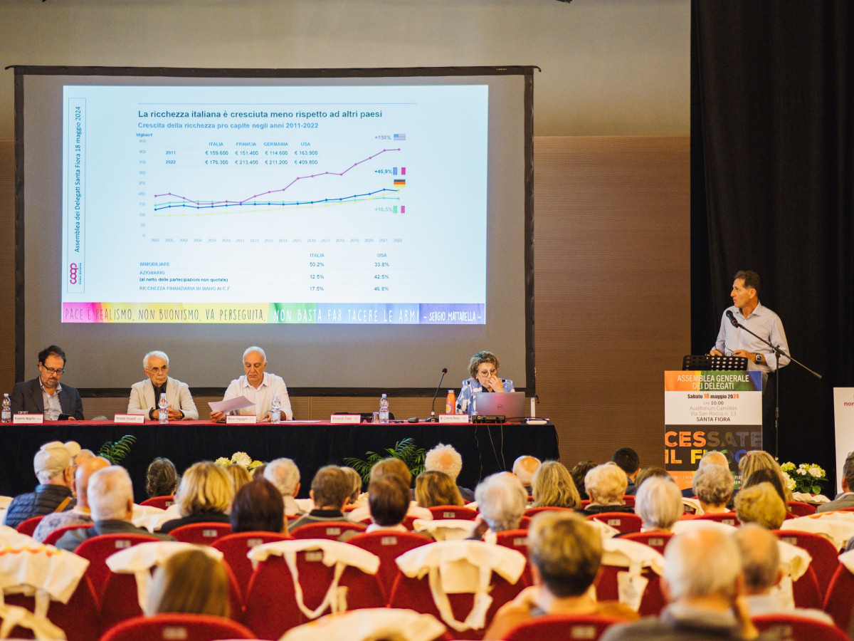 assemblea delegati coop amiatina 2024