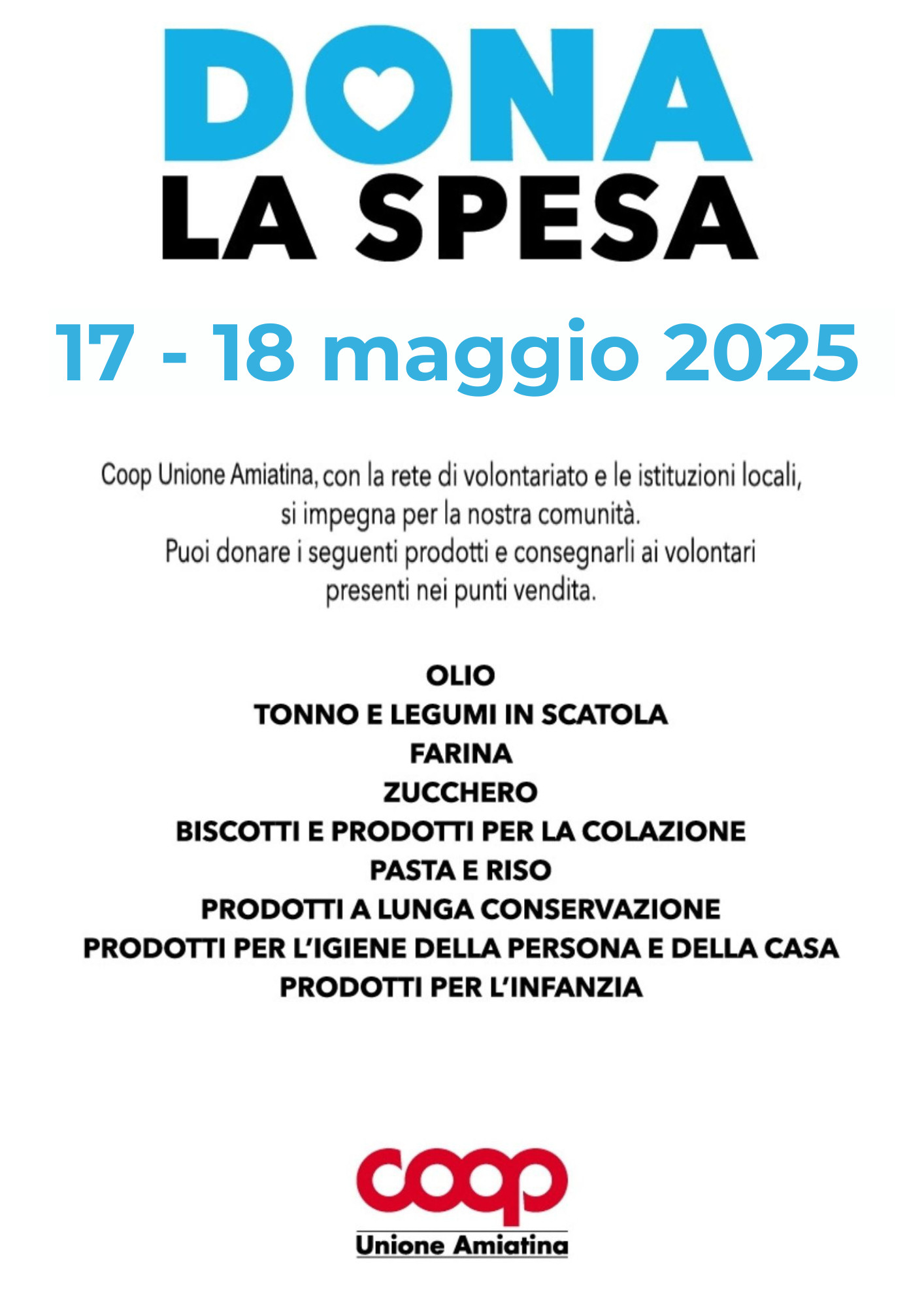dona la spesa maggio 2025 20